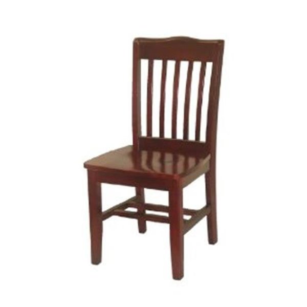 Alston Quality Alston Quality 3641-Walnut Schoolhouse Chair & Frame 3641/Walnut